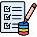 Evaluation Database Sheet Icon