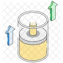 Evaporation Humidity Beaker Icon