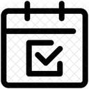 Calendrier Evenement Rendez Vous Icône