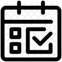 Calendrier Evenement Rendez Vous Icône