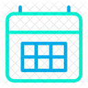 Horaire Calendrier Jour De Reunion Icon