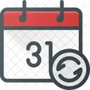 Event Calendar Recurent Icon
