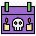 Event Calendar Halloween Icon