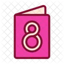 Event Eight Calendar Icon