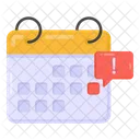 Calendar Alert Event Alert Reminder Icône