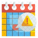 Event Alert Event Warning Event Icon
