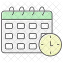 Event Calendar Awesome Lineal Color Icon Icon