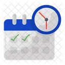 Event Calendar Schedule Timetable Icon