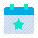Event Calendar Star Icon