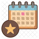 Event Date Event Planner Schedule Icon