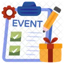 Event List Logistic Plan Checklist Icon