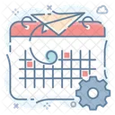 Schedule Event Management Business Calendar Icon