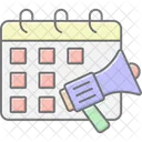 Event Marketing Lineal Color Icon Icon