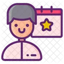 Event Planner Male Event Planner Male Icône