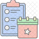 Event Planning Lineal Color Icon Icon