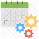 Event Processing Scheduling Icon