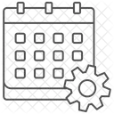 Event Processing Thinline Icon Icon