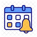 Event Alarm Calendar Icon