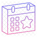 Event schedule  Icon
