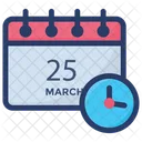 Event Schedule Event Processing Scheduling Icon