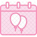 Event Schedule Duotone Line Icon Icon