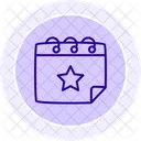 Event schedule  Icon