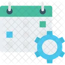 Event Schedule Setting Calendar Setting Change Setting Icon
