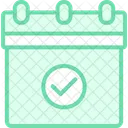 Event Success Duotone Line Icon Icon