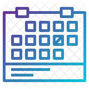 Calendario Data Hora Ícone