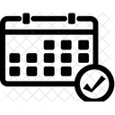 Calendario Data Programacao Ícone