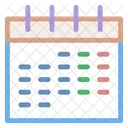 Evento Calendario Herramienta Icono