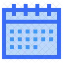 Calendario Calendario Diario Calendario Semanal Ícone