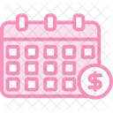 Icono De Linea Duotono De Evento Benefico Icono