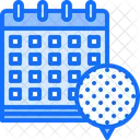 Juego Calendario Fecha Icono
