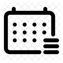 Calendario Data Programacao Ícone
