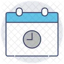 Calendario Evento Mes Icono