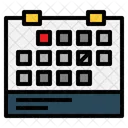 Calendario Fecha Hora Icono