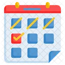 Evento Calendario Horario Icono