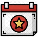 Evento Estrella Favorito Icono