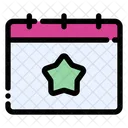 Evento Calendario Fecha Icono