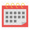 Calendario Fecha Horario Icono