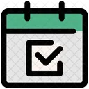Calendario Evento Cita Icono
