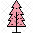 Fir Trees Larch Trees Evergreen Trees Icon