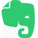Evernote Social Network Icon