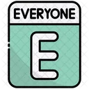 Everyone Age Restriction Age Limit Icon