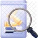 Evidence Investigation Crime Icon
