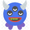 Evil Character Creature Icon