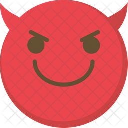 Evil Emoji Icon - Download in Flat Style