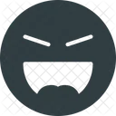 Evil Laugh Emoji Icon