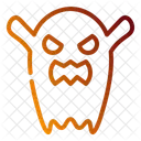 Evil Halloween Ghost Icon